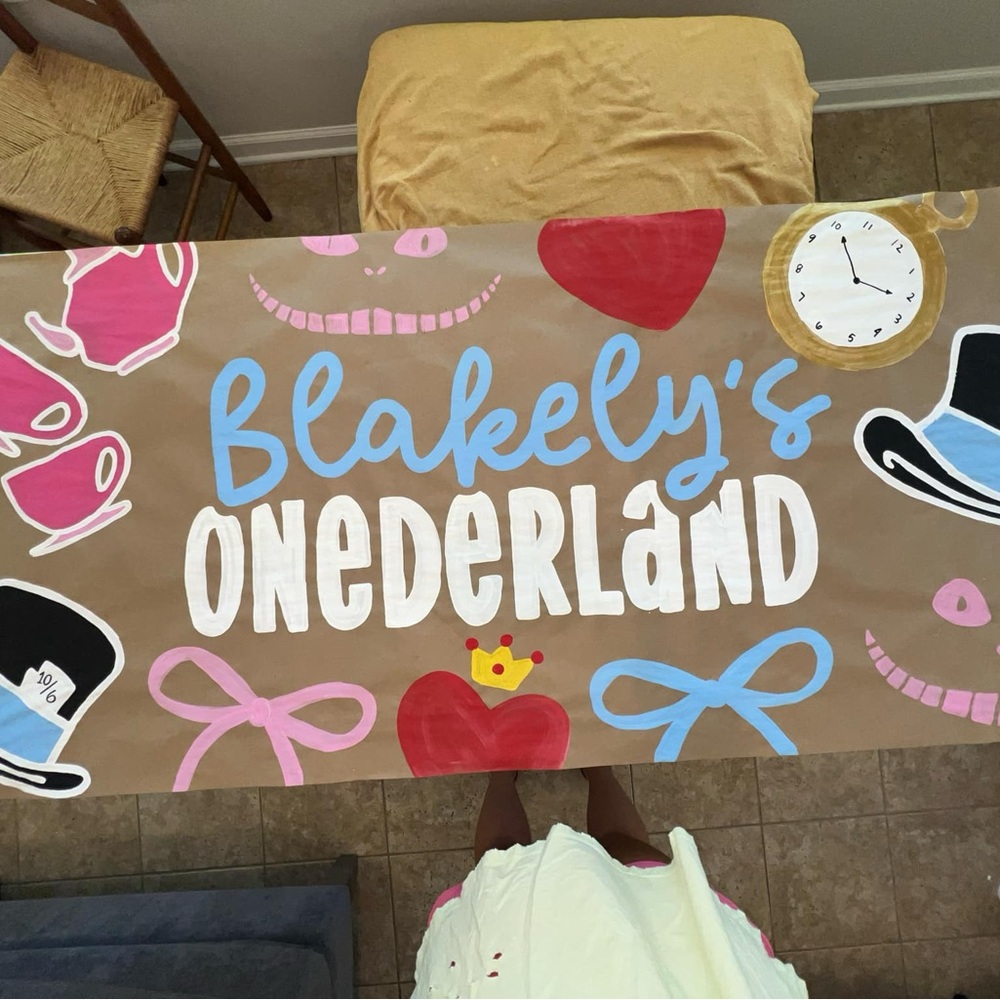 Blakely’s Onederland Birthday Banner